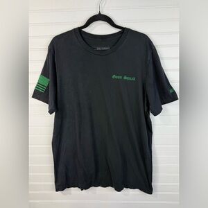 Men's Black & Green ACAL Clothing 'Goon Squad' Graphic Tee. Size XL. USA Made.